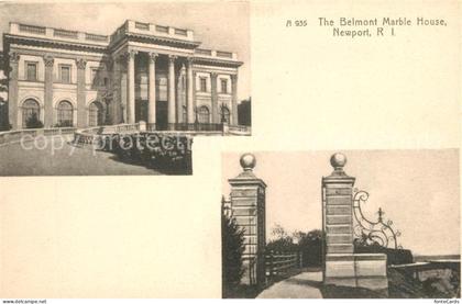 Newport Rhode Island Belmont Marble House