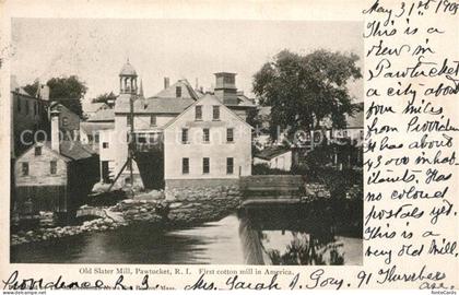 Pawtucket Old Slater Mill