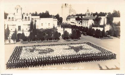 Usa - SAN DIEGO (CA) Balboa Park Plaza - PHOTOGRAPH Postcard size
