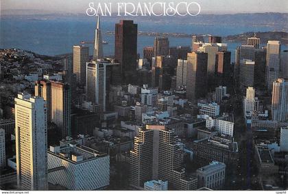 CPM San Francisco the afternoon sun sets on downtown San Francisco