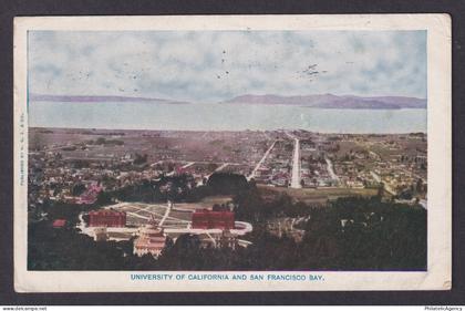 Postcard, United States, San Francisco CA, University of California