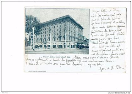 cpa - OLIVER HOTEL - South Bend - Indiana - 1905
