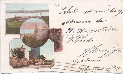 FLORIDA - St. Augustine, Views, Postcard 1900