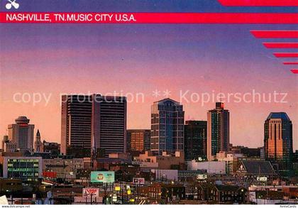 Nashville Tennessee Skyline