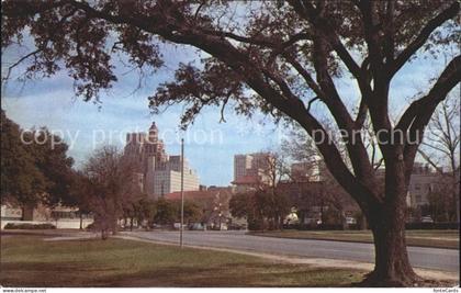 Houston  Texas USA Skyline Houston Sam Houston Park
