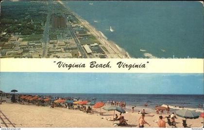 Virginia Beach Fliegeraufnahme Strand