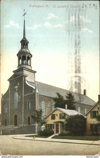 Burlington Vermont St. Joseph`s Church