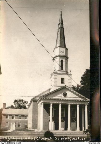 Springfield Vermont Church
