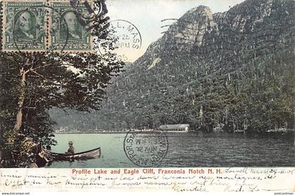 Usa - WHITE MOUNTAINS (NH) Franconia Notch - Profile Lake and Eagle Cliff