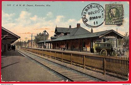 ak8528 - USA - VINTAGE POSTCARD - Wisconsin, Kenosha