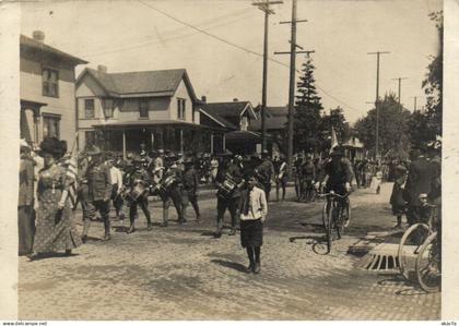 PC US, WI, KENOSHA, DECORATION DAY 1912, REAL PHOTO POSTCARD (b6666)