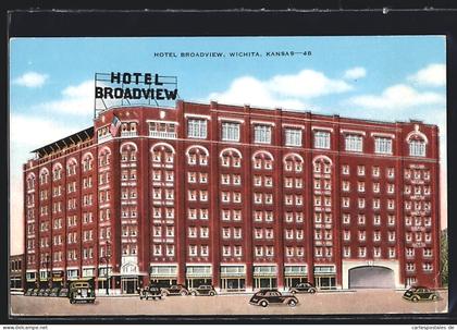 AK Wichita, KS, View of Hotel Broadview