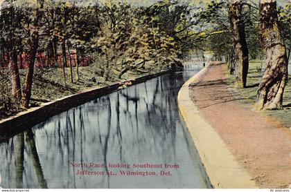 B514 US 1912 North Race look Southeast Wilmington Delaware postcard