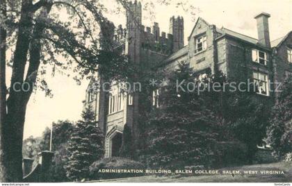 Salem West Virginia Administration Building Salem College