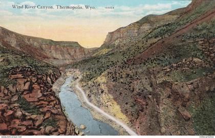 WYOMING - Wind River Canyon, Thermopilis