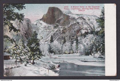Postcard, United States, California CA, The Yosemite Valley