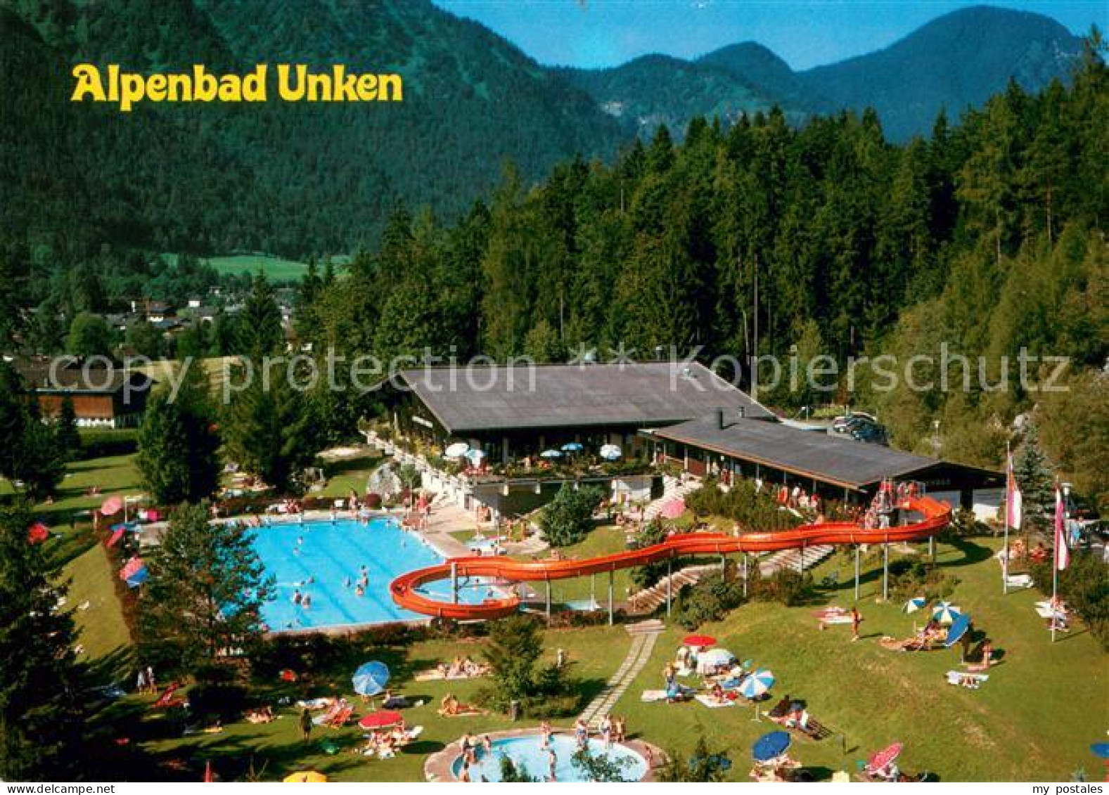 Unken Alpenbad Freizeitzentrum Restaurant Terrassencafe