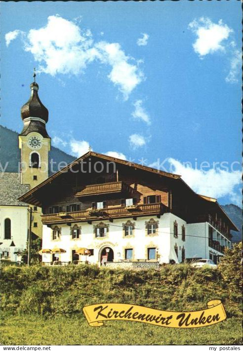 Unken Gasthof Restaurant Kirchenwirt Kirche