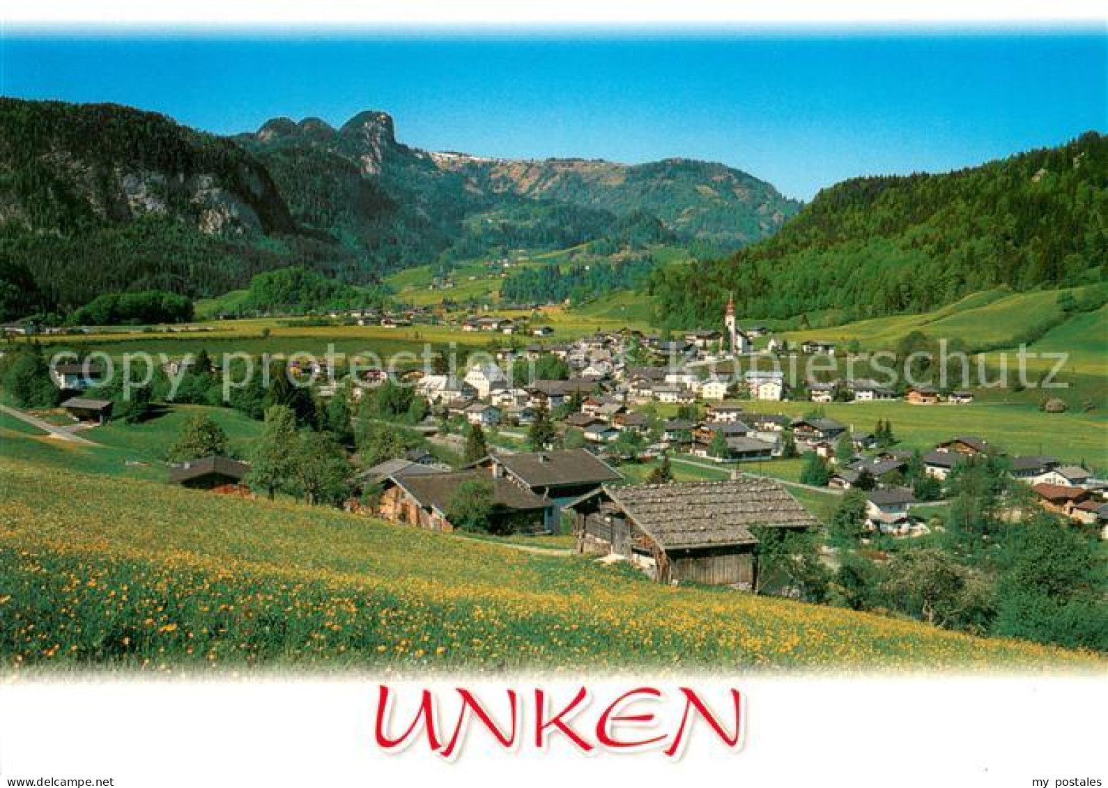 Unken Panorama im Salachtal