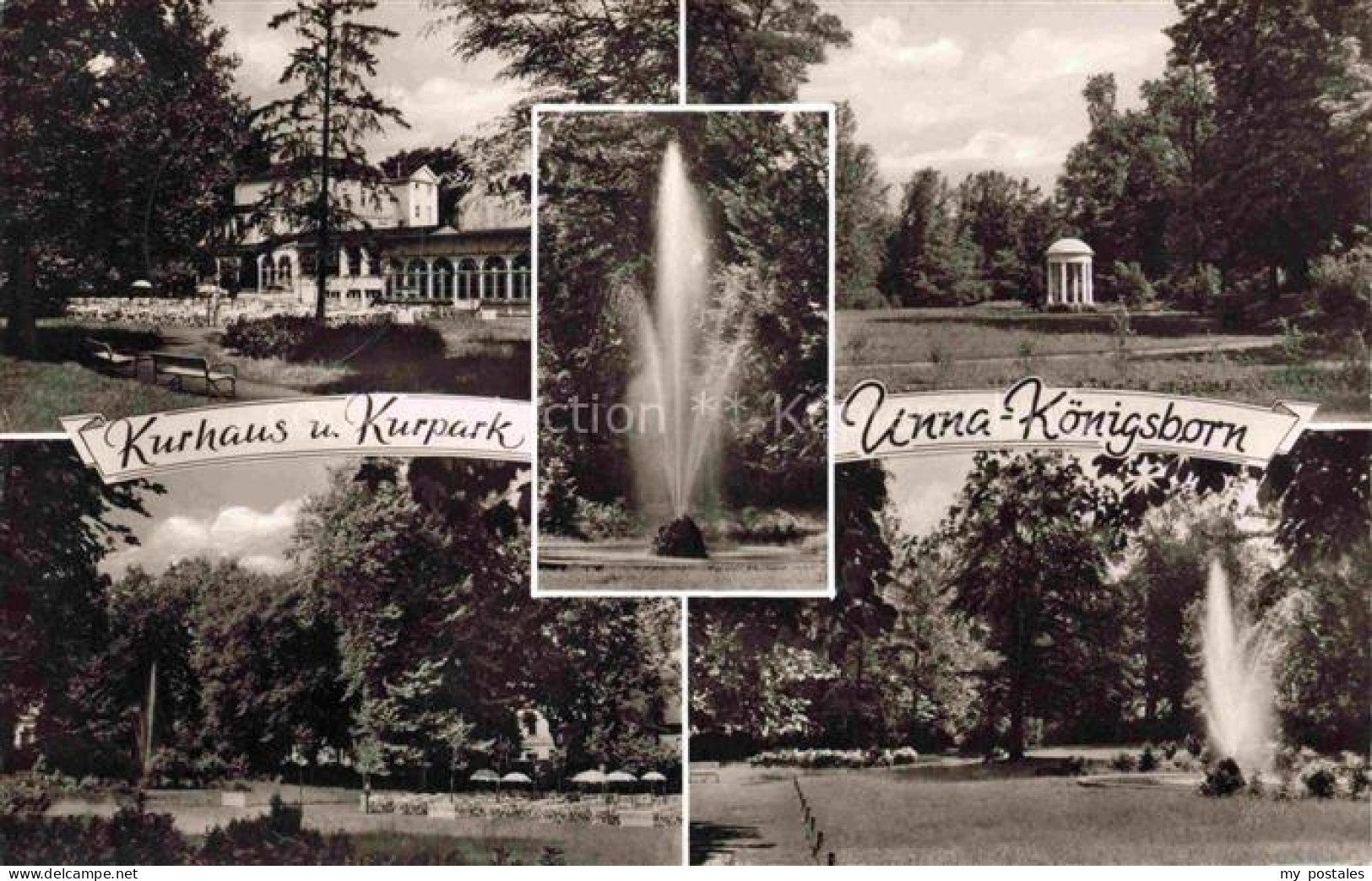 Unna Kurhaus und Kurpark Koenigsborn Park Fontaene