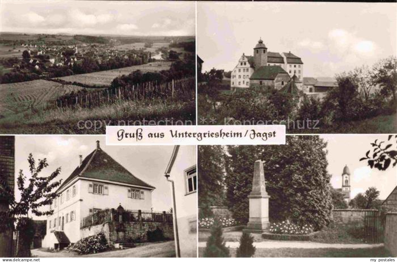 Untergriesheim Bad Friedrichshall Heilbronn BW Panorama Schloss Monument