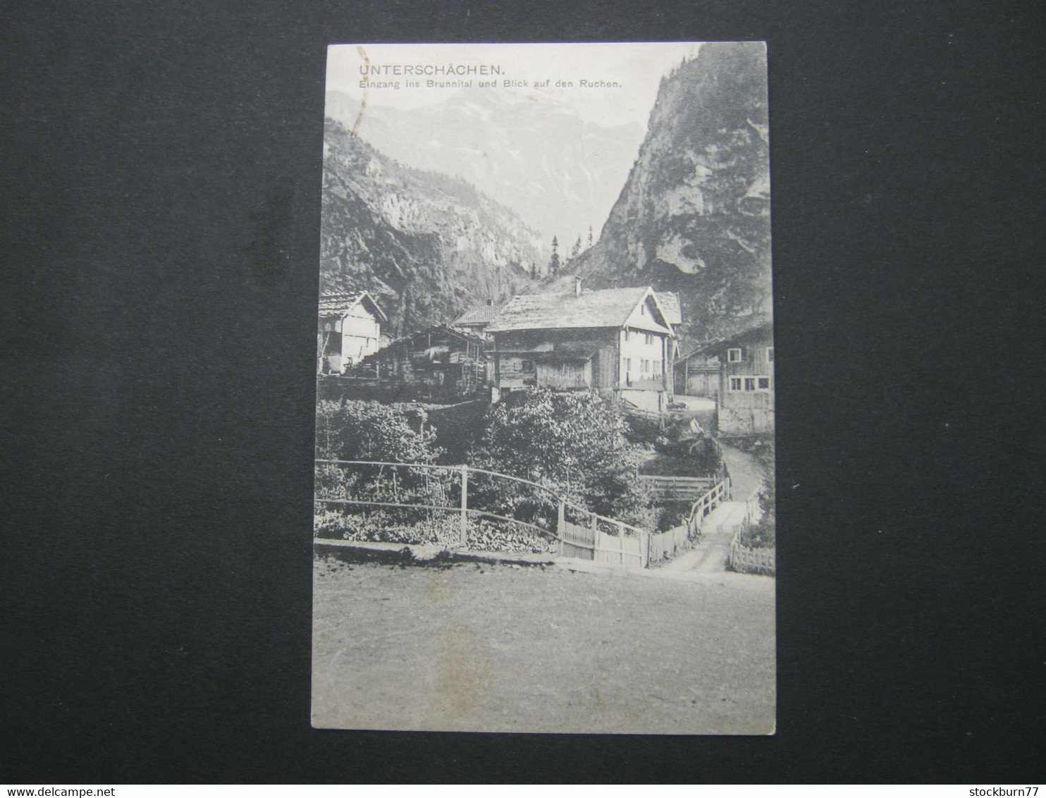 Unterschächen  ,  Schöne Karte um 1910