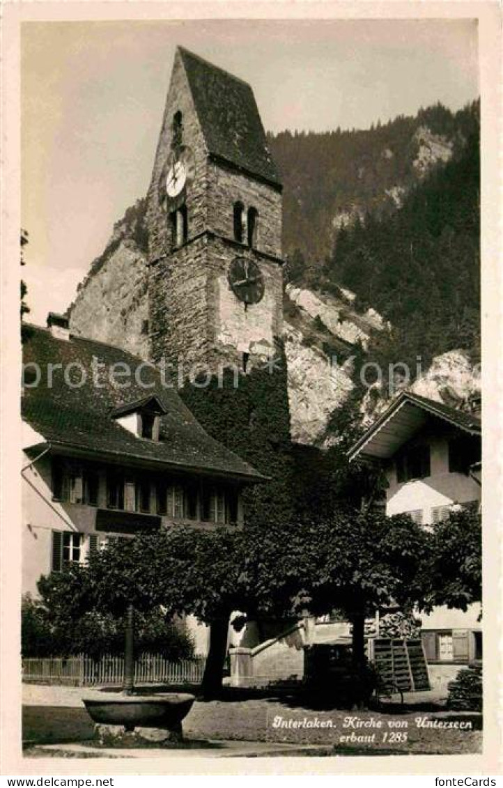 Unterseen Kirche von Unterseen erbaut 1285