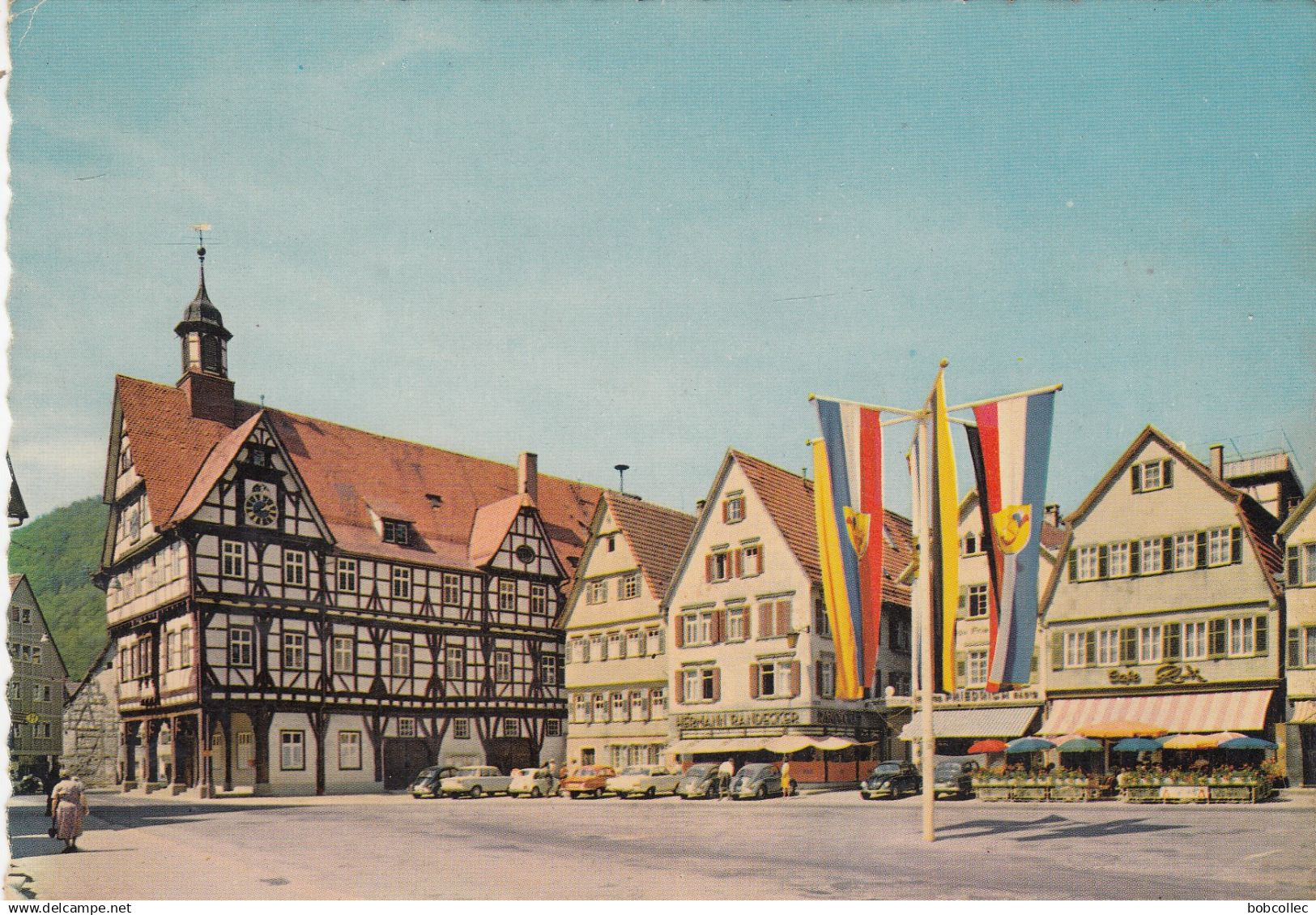 URACH (Bade-Wurtemberg): Vue de la place