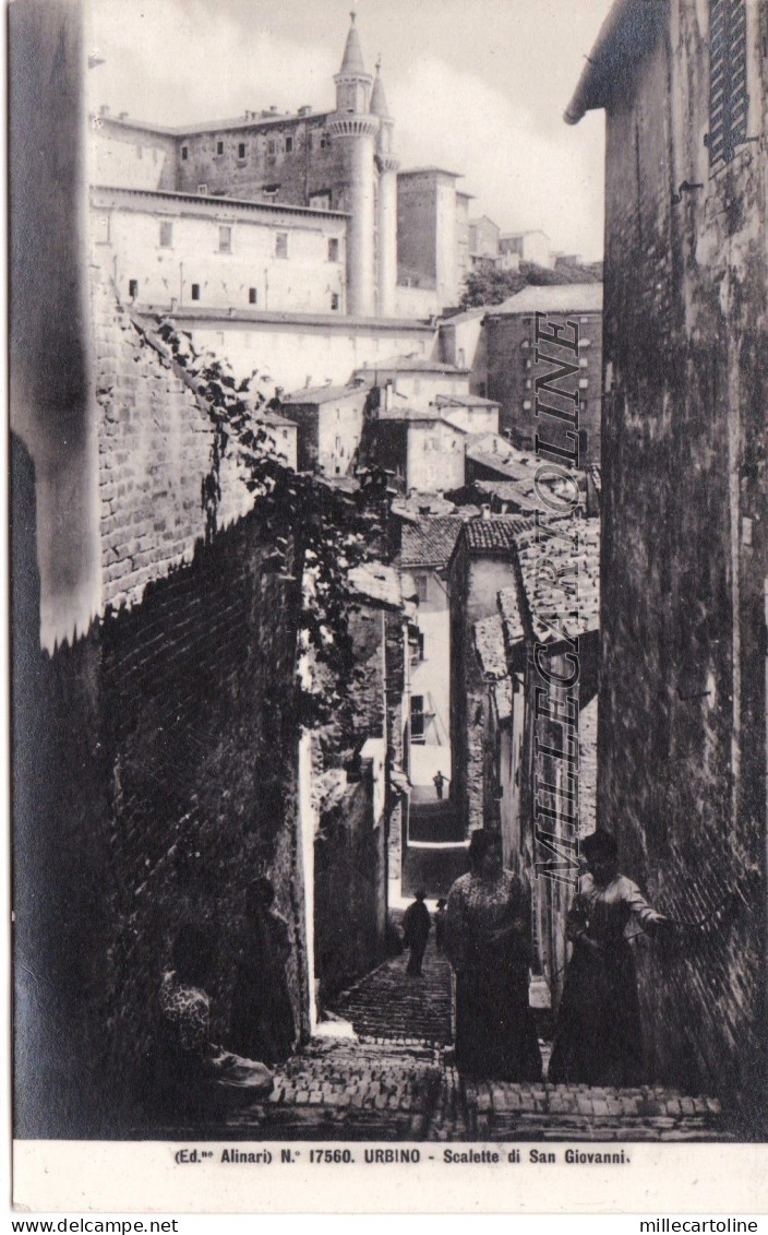 URBINO: Scalette di S. Giovanni