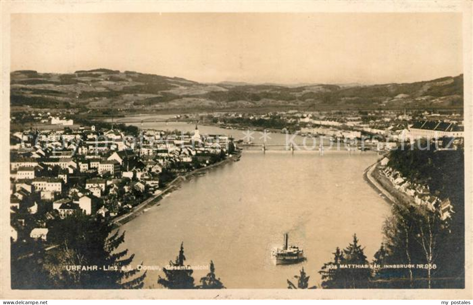Urfahr Linz Donau Panorama