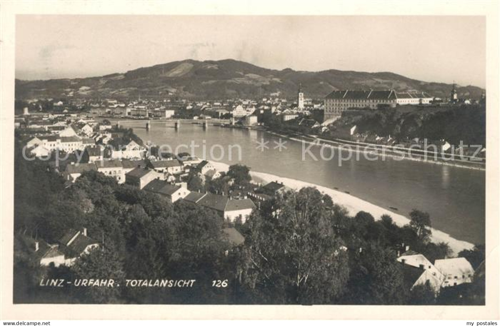 Urfahr Linz Donau Panorama