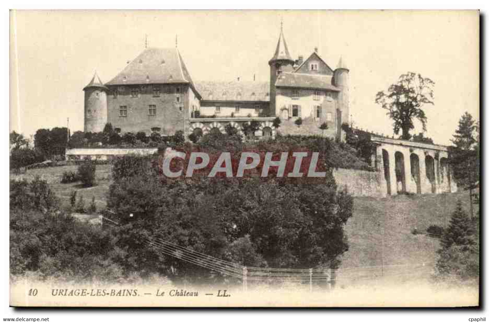 Uriage les Bains CPA Le chateau