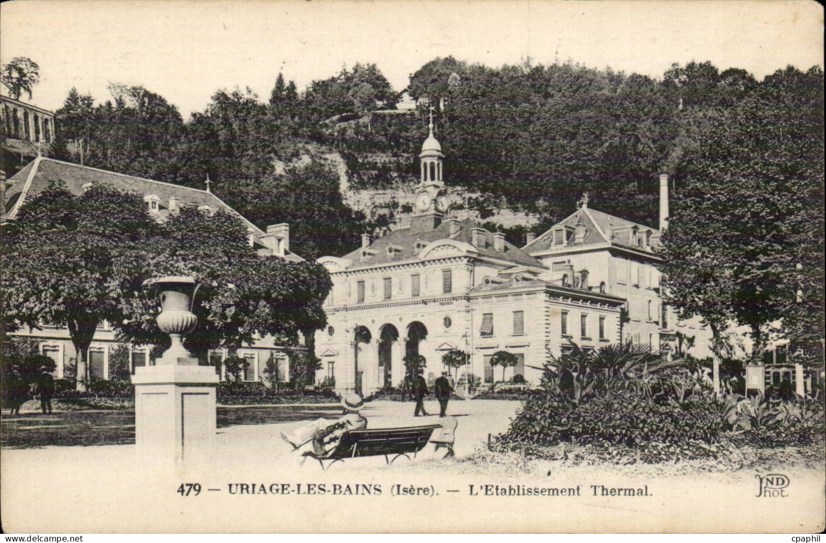 Uriage les Bains - L'Etablissement Thermal - CPA