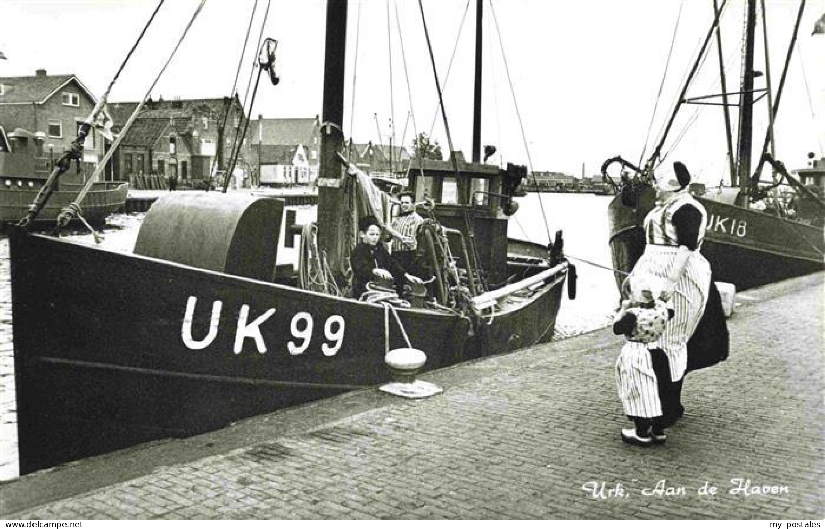 Urk Flevoland NL Aan de Haven