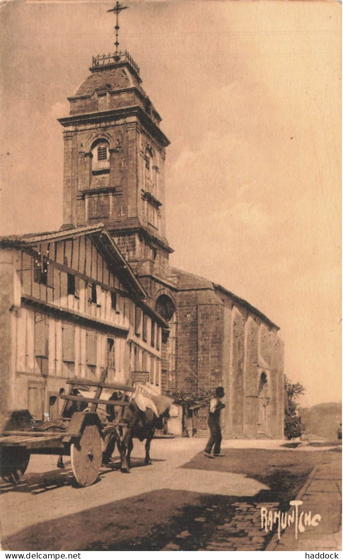 URRUGNE : EGLISE (XVe SIECLE)