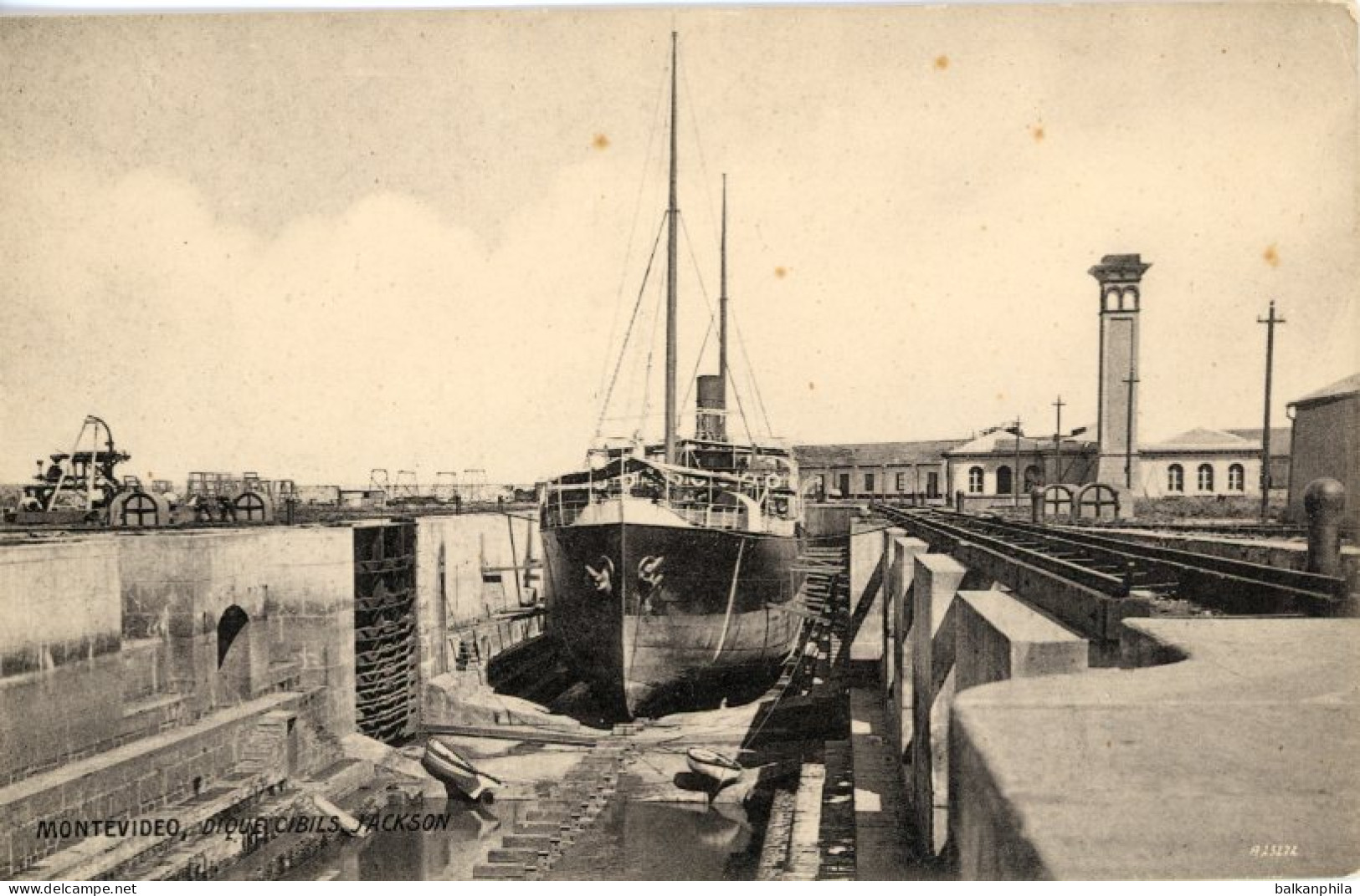 Uruguay Montevideo Cibils Jackson Dry Dock