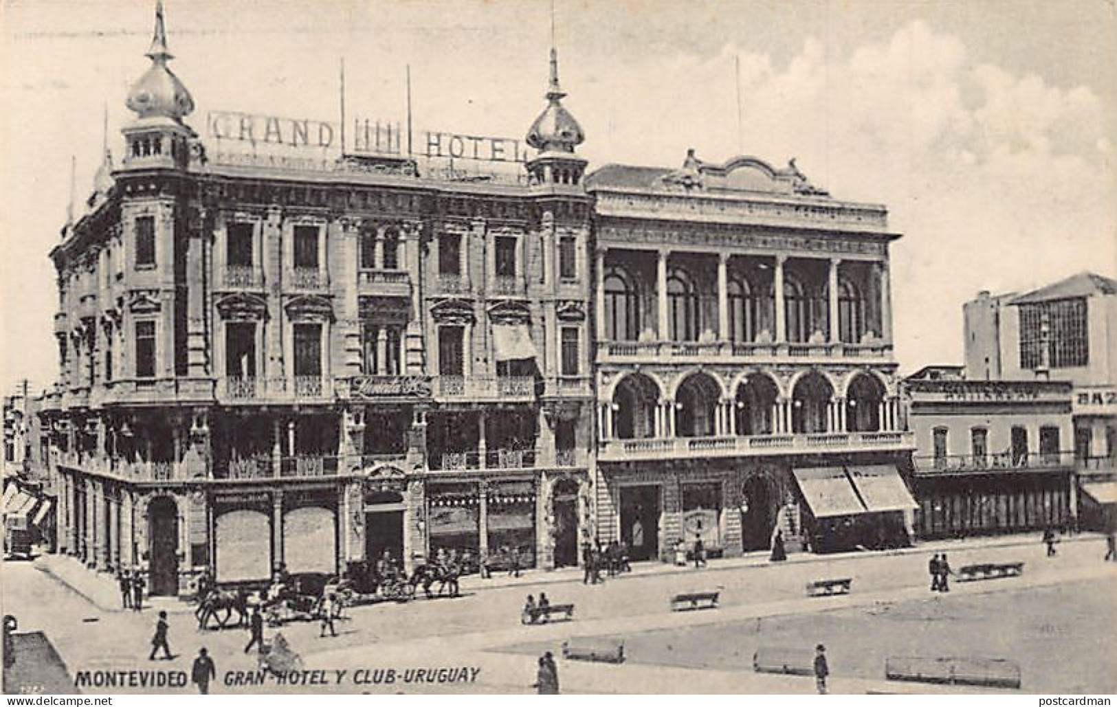 Uruguay - MONTEVIDEO - Gran Hotel y Club Uruguay - Ed. Almera Hermanos