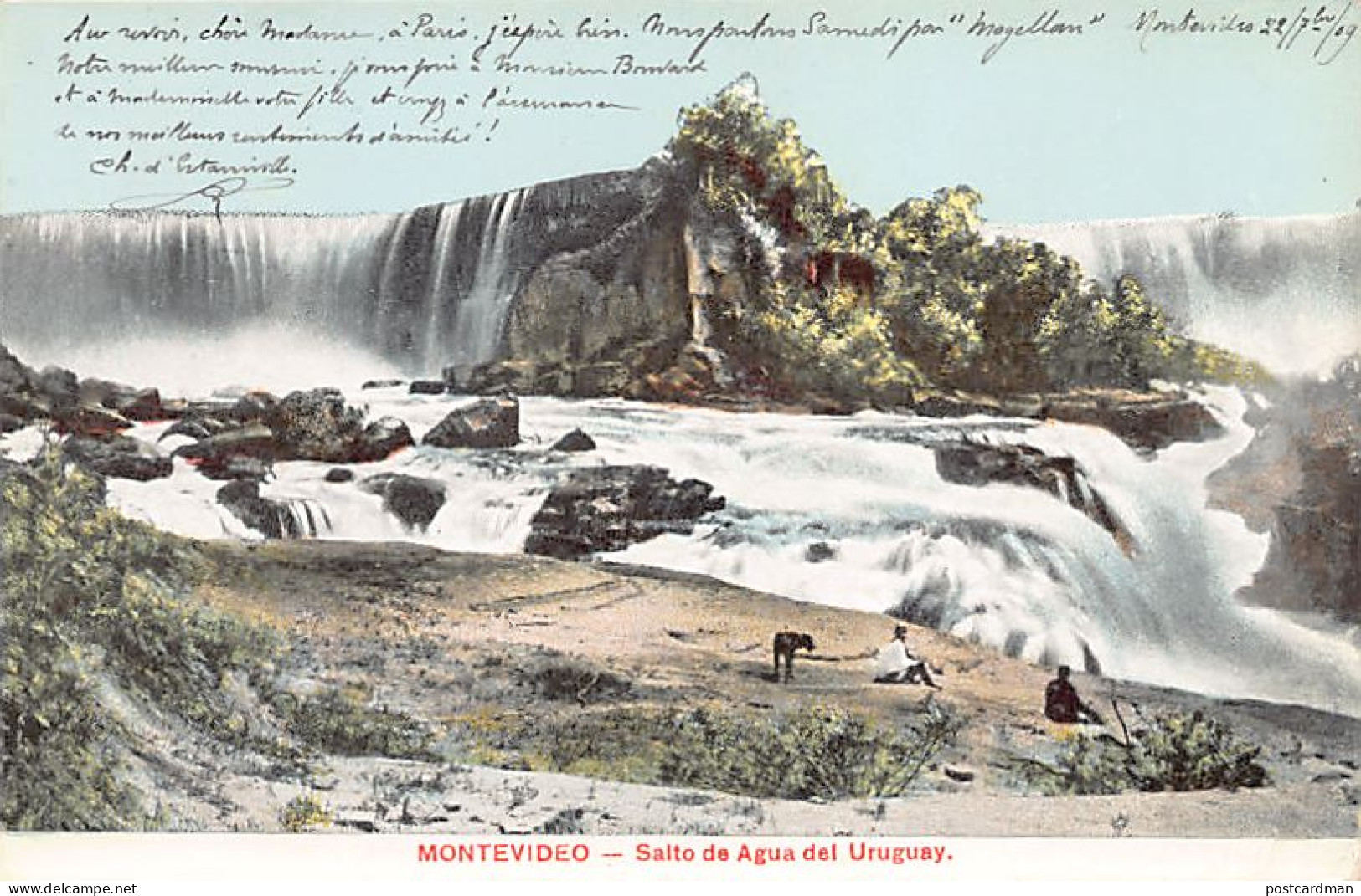 Uruguay - Salto de Agua del Uruguay - Ed. A. Carluccio 123