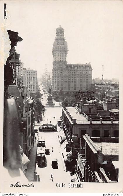Uruguay - MONTEVIDEO - Calle Sarandi - Ed. desconocido