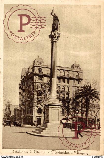 URUGUAY. MONTEVIDEO. ESTATUA DE LA LIBERTAD