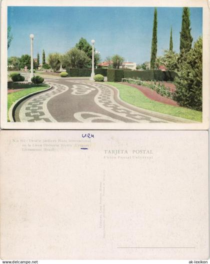 Uruguay   Plan Internacional Divisoria Riyera Livramento (Brasil) 1970