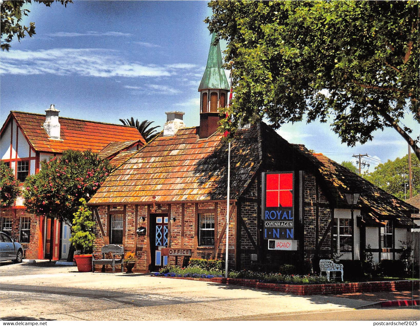US13 USA CA Royal Copenhagen Inn Solvang California