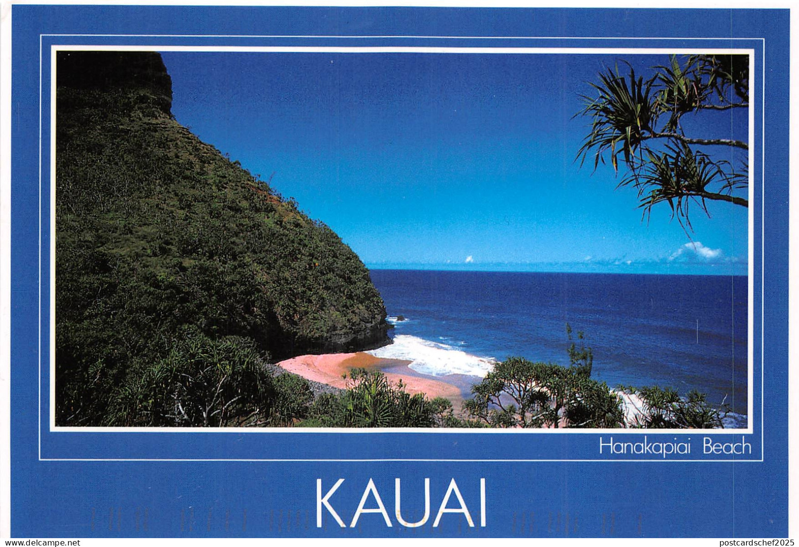 US15 USA Kauai island Hawaii Hanakapiai beach 1996 hawai