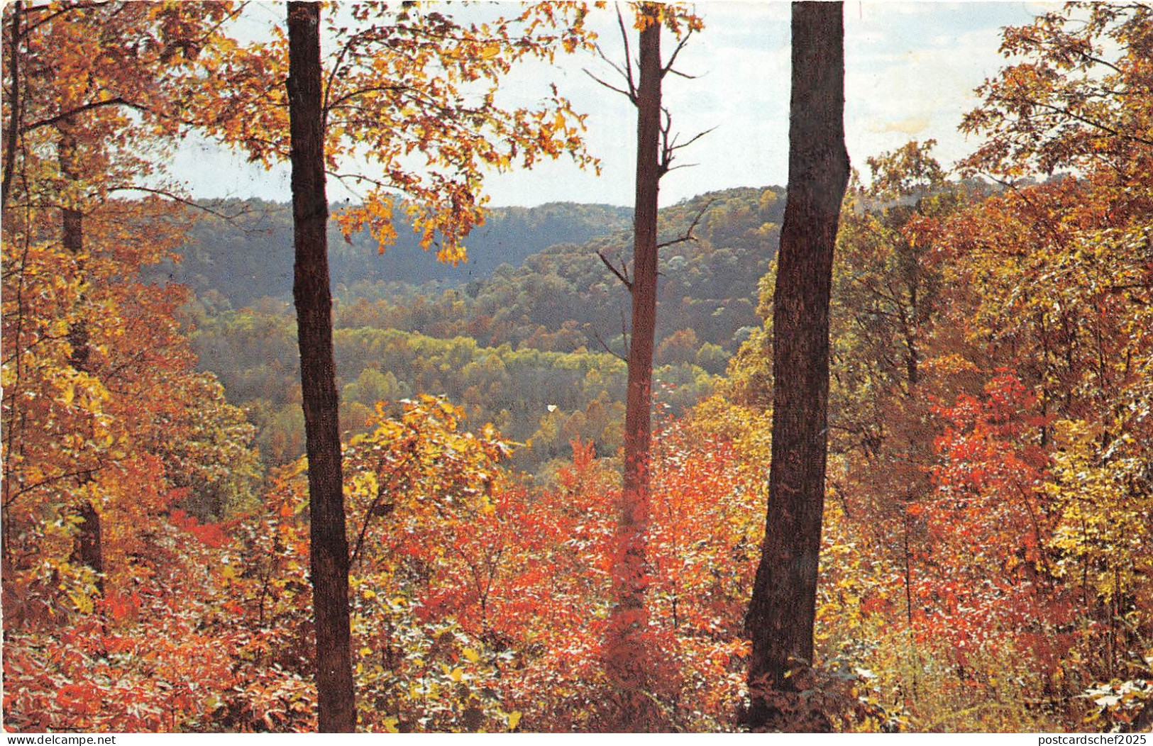 US2 USA Sunset point overlook Mammoth cave National Park Kentucky 1981 plane sta