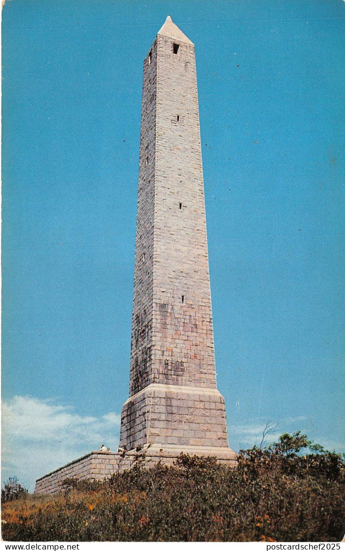 US27 postcard USA NJ New Jersey High Point Monument Sussex county Pocono mountai