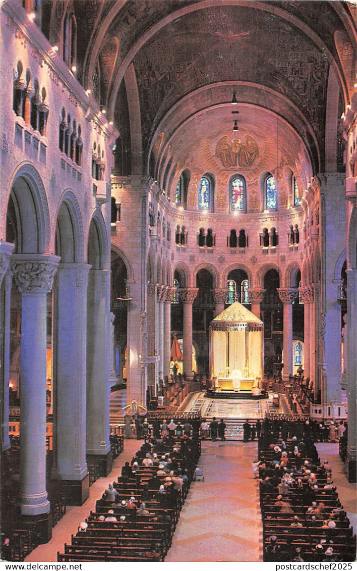 US4955 Canada Quebec Ste-Anne de Beaupre L'Interieur Basilique