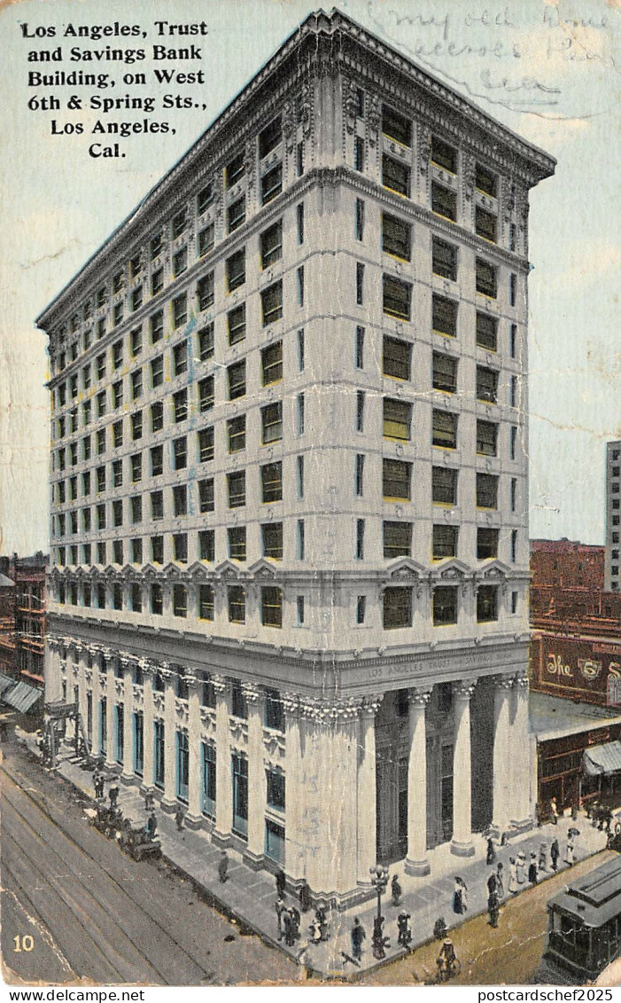 US5948 los angeles trust and savings bank building los angeles california usa
