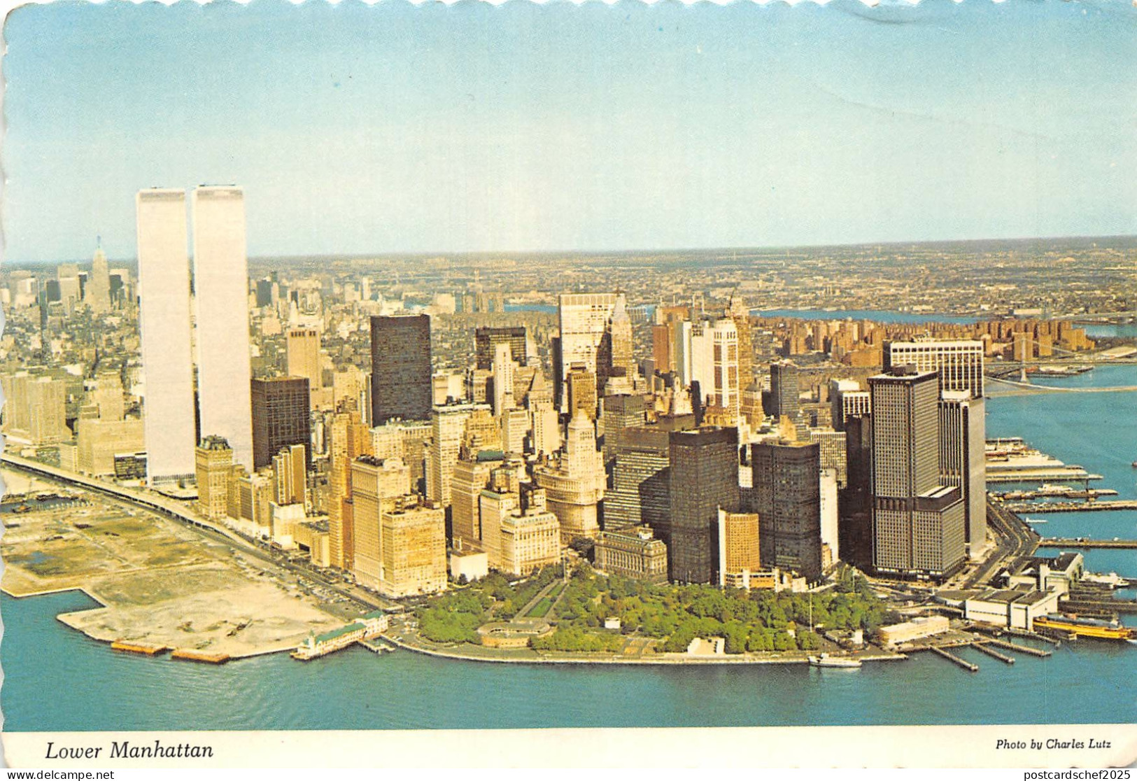 US6260 lower manhattan new york usa twin towers world trade center