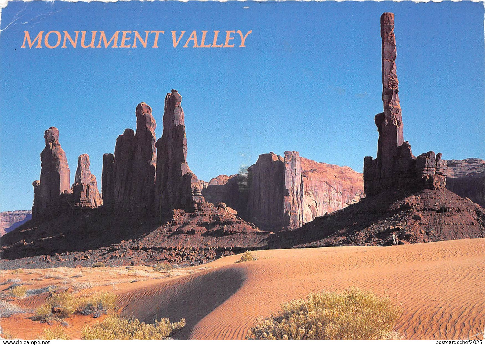 US8 USA Arizona Monument valley The totems 1994