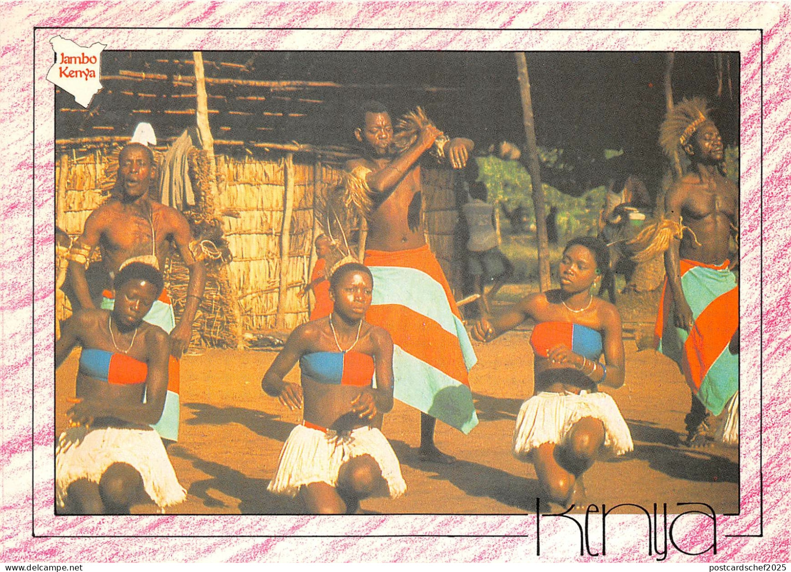 us8371 jambo kenya  kenya africa folklore costume types